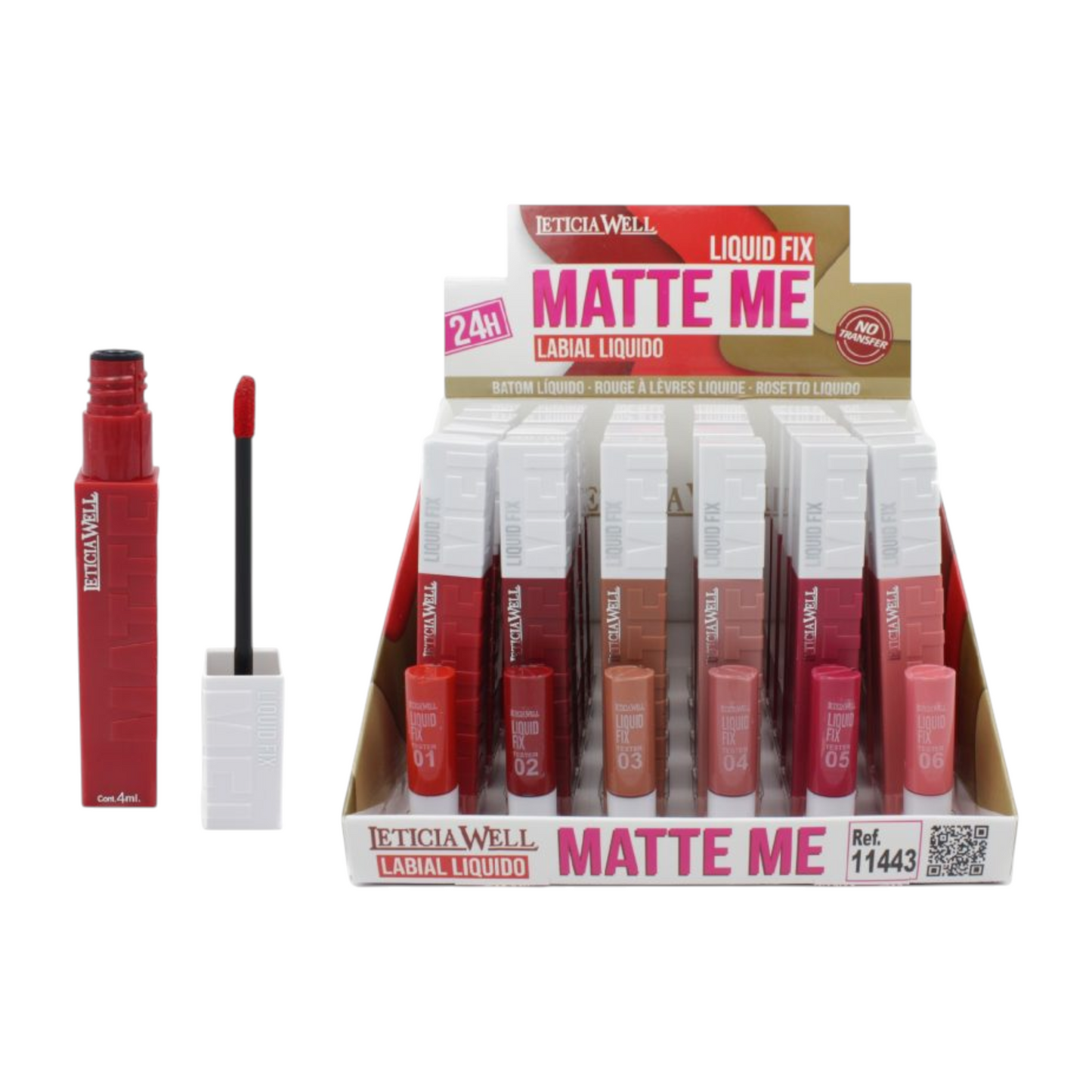 Labial Liquido Matte Me - LETICIA WELL