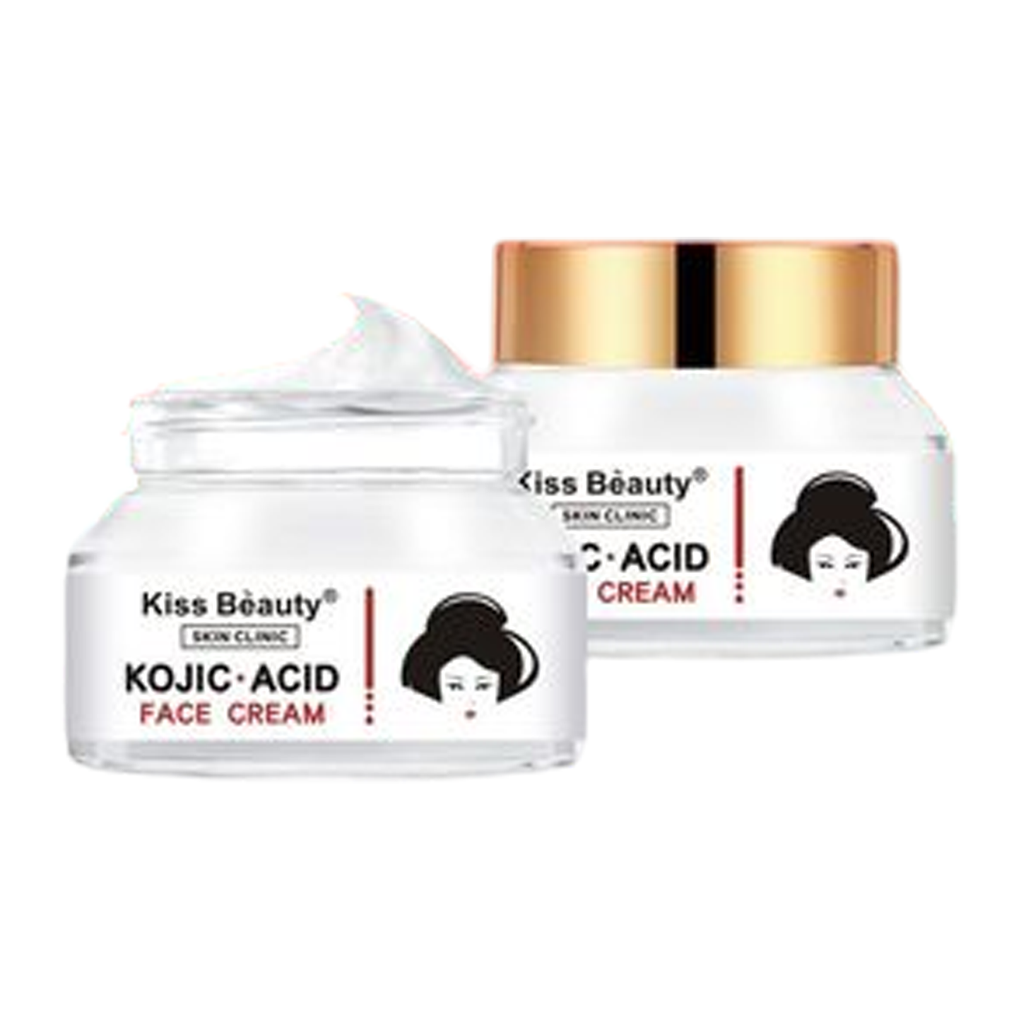 Crema Facial Kojic Acid - KISS BEAUTY