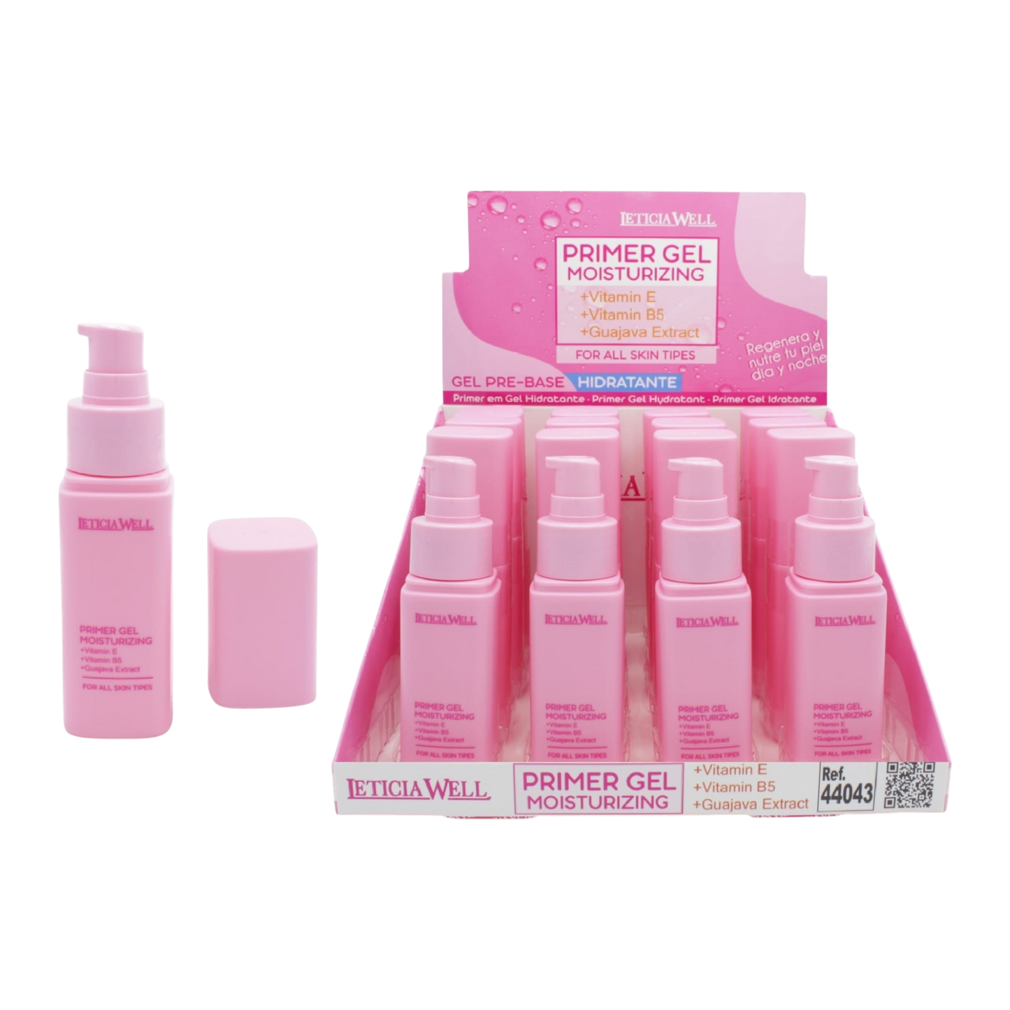Gel Pre-Base Hidratante Moisturizing - LETICIA WELL