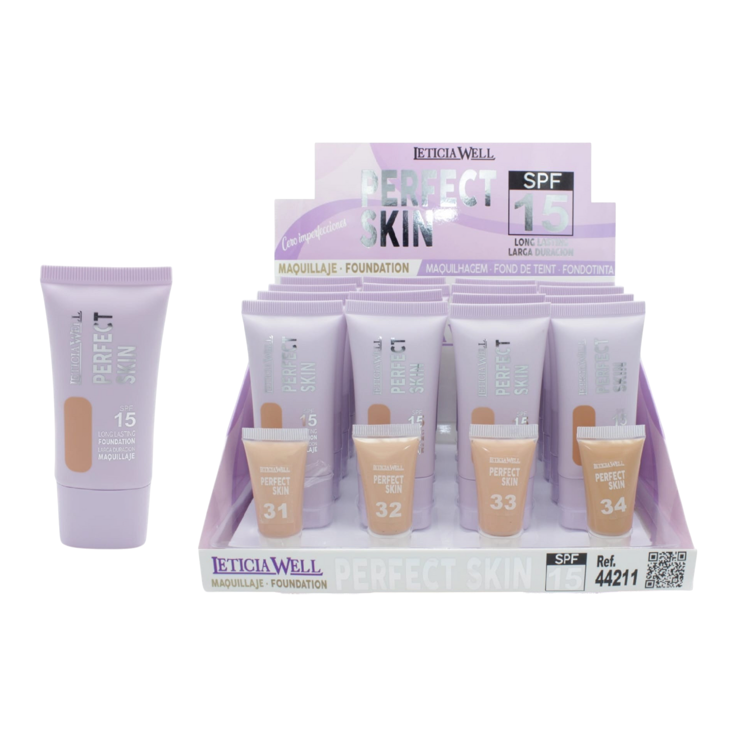 Base de Maquillaje Perfect Skin - LETICIA WELL