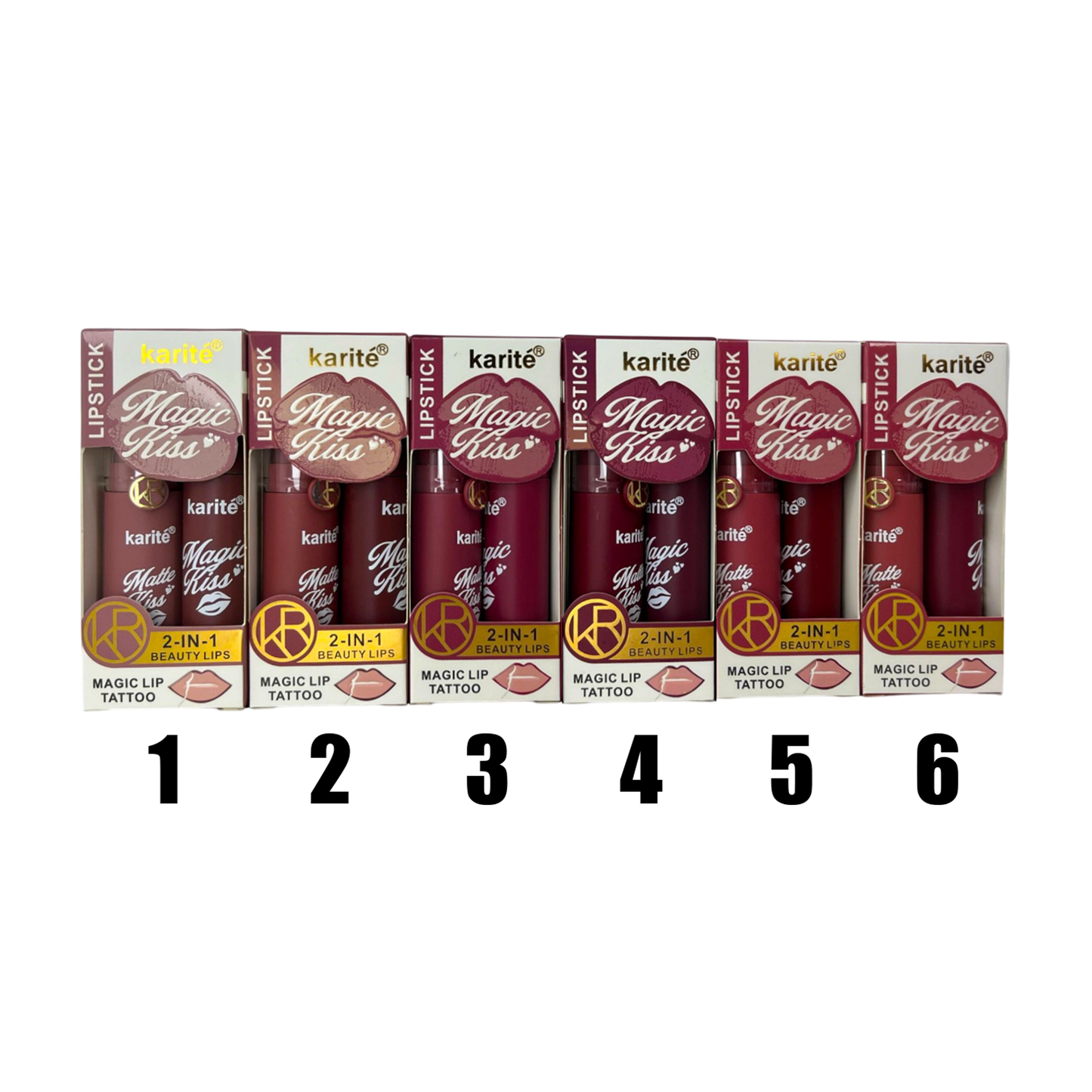 Set 2 en 1 Labial Magic Kiss - KARITÉ
