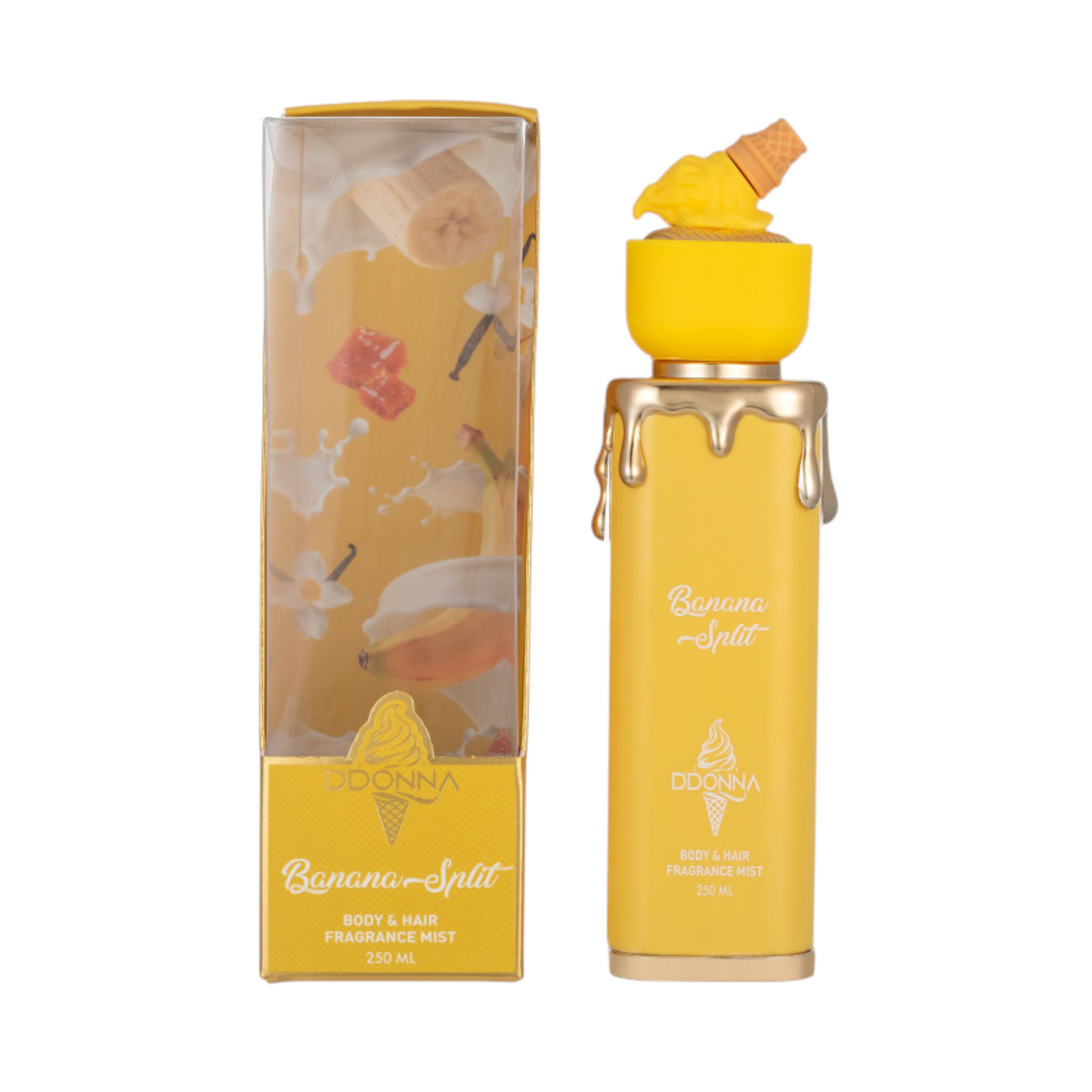 Bruma Corporal y Capilar Banana Split 250ml - D´DONNA
