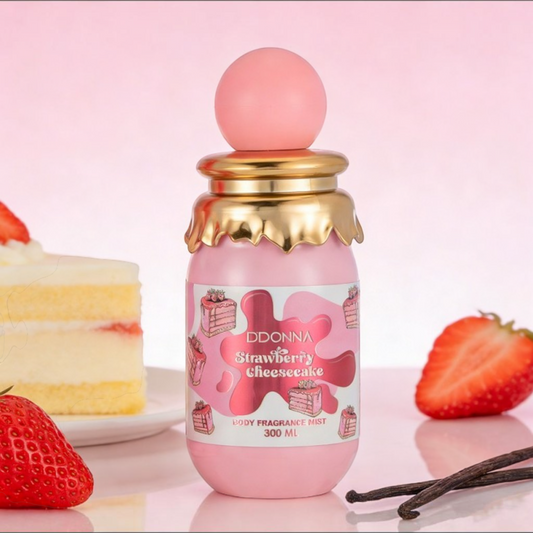 Body Mist Strawberry Cheesecake 300ml - D´DONNA