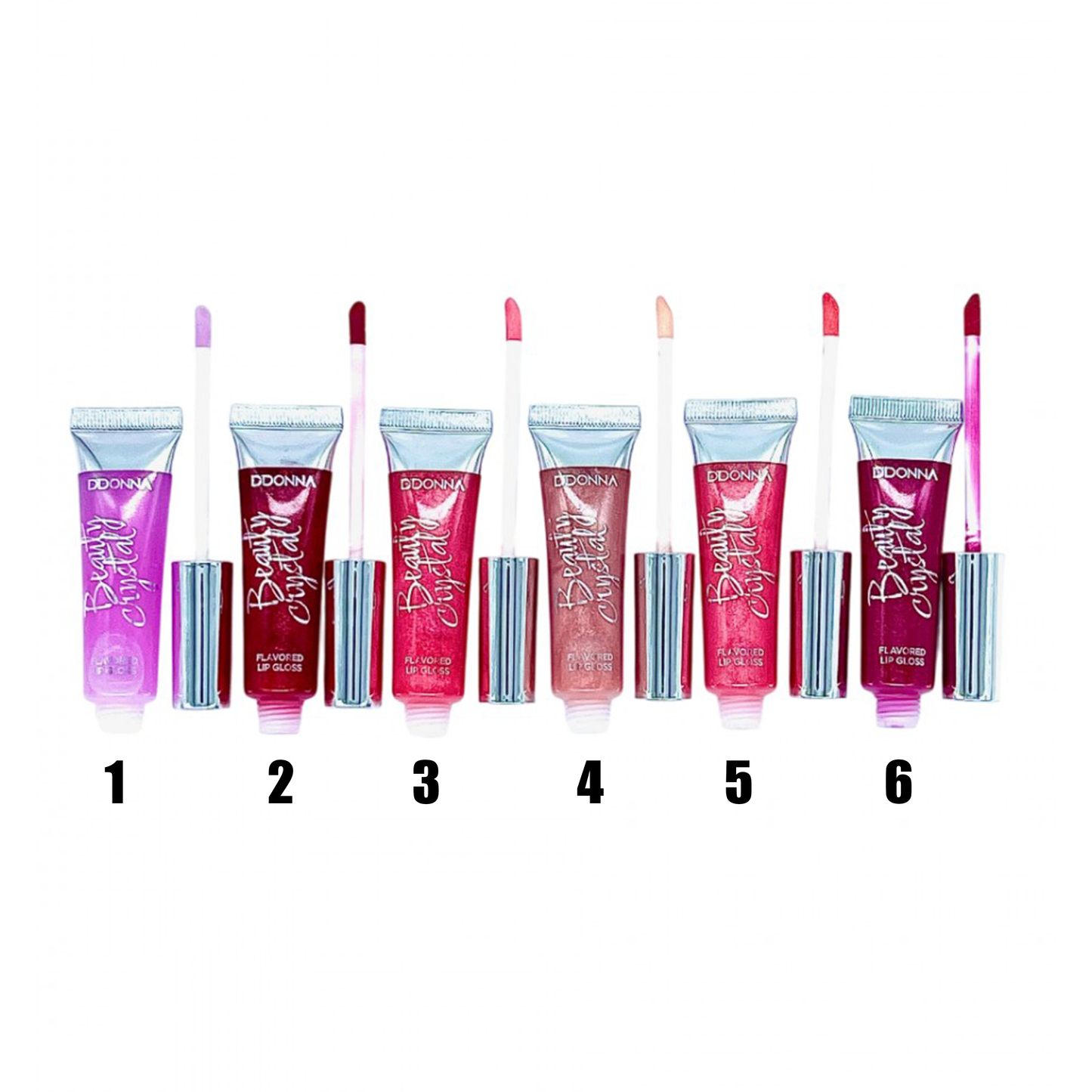 Lip Gloss Beauty Crystal Modelo 2 - D´DONNA