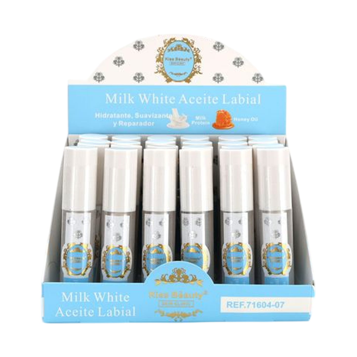 Aceite Labial Milk White - KISS BEAUTY