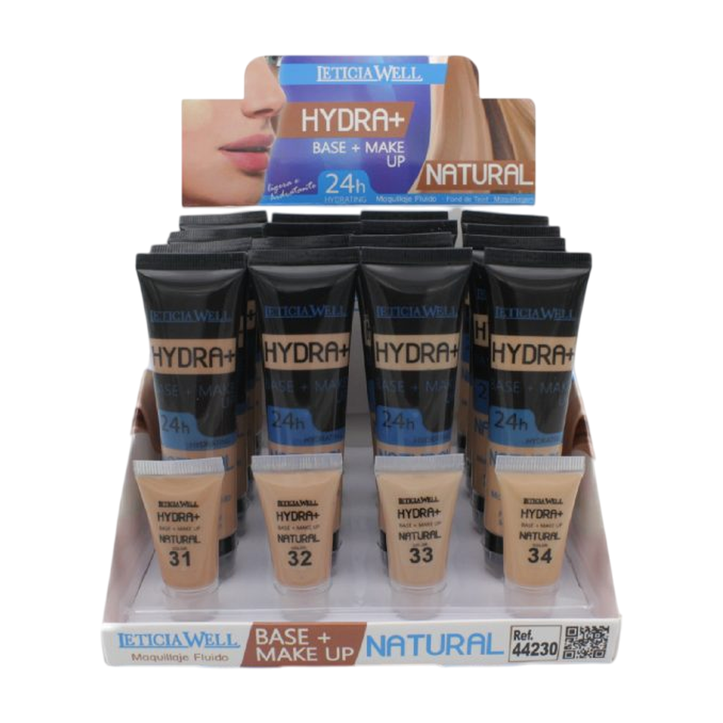 Base de Maquillaje Hydra+ Natural - LETICIA WELL