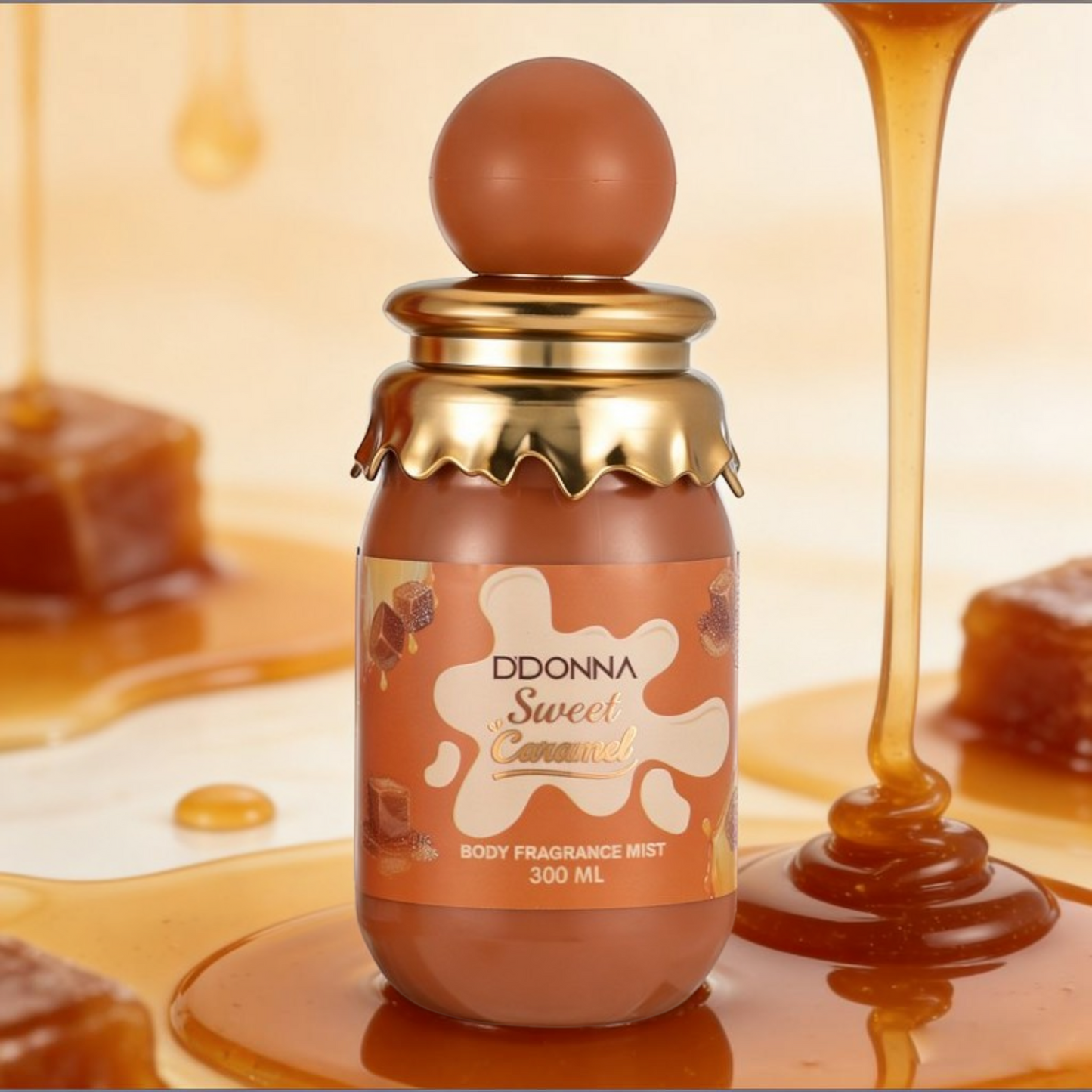 Body Mist Sweet Caramel 300ml - D´DONNA
