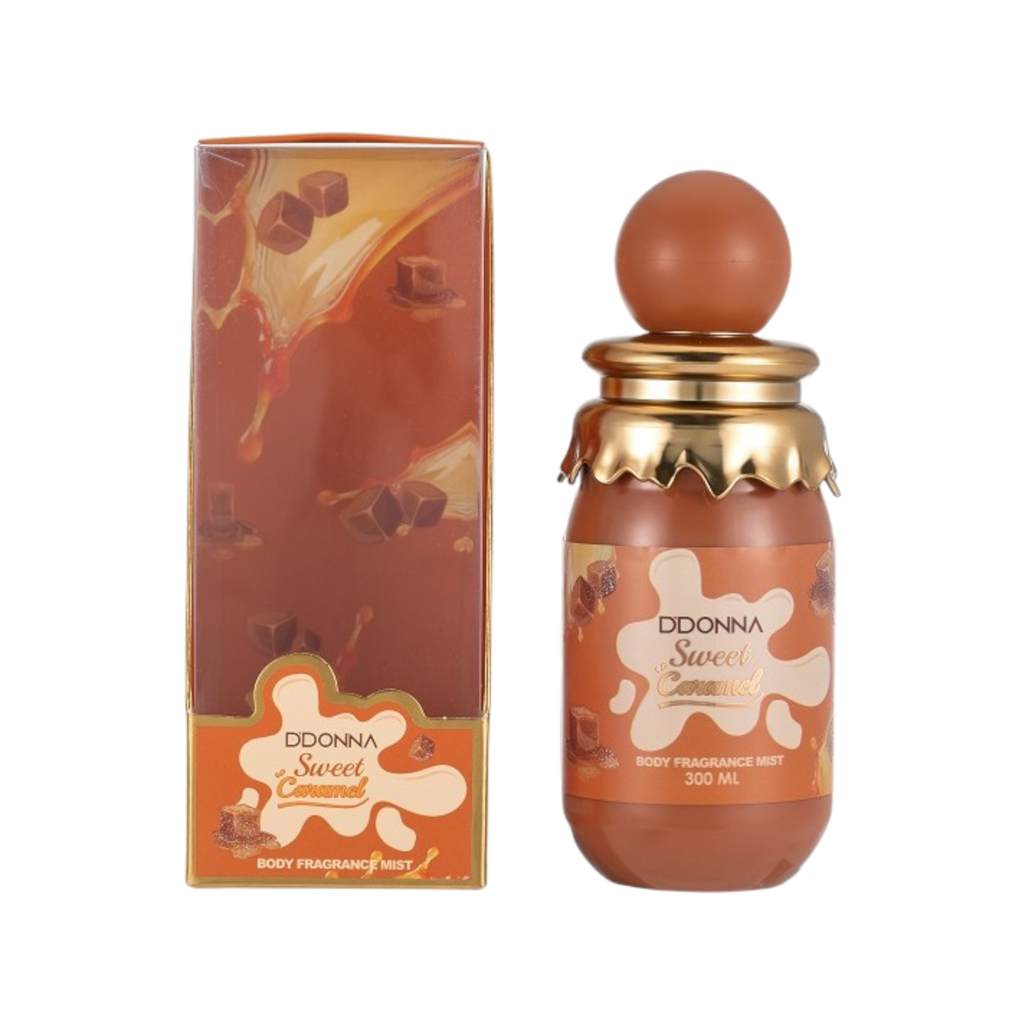 Body Mist Sweet Caramel 300ml - D´DONNA