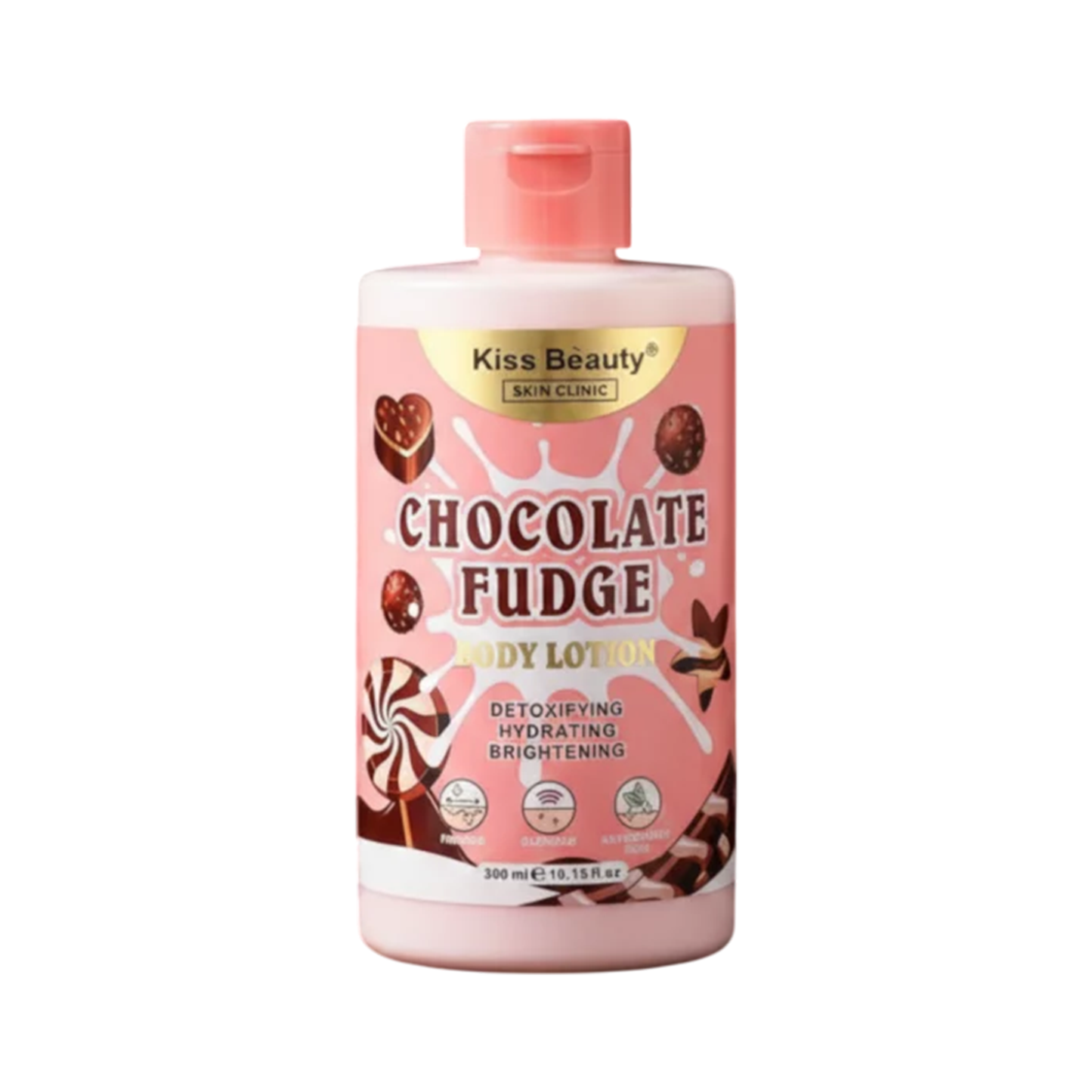 Loción Corporal Chocolate Fudge 360ml - KISS BEAUTY
