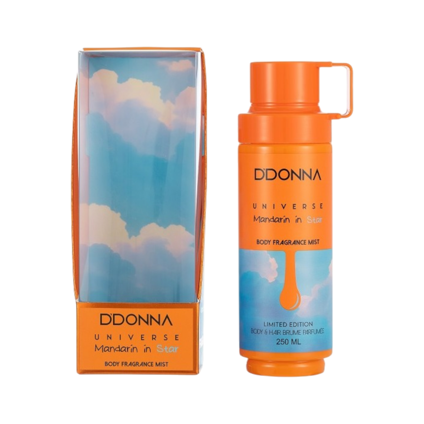 Body Mist Universe Mandarin In Star 250ml - D´DONNA