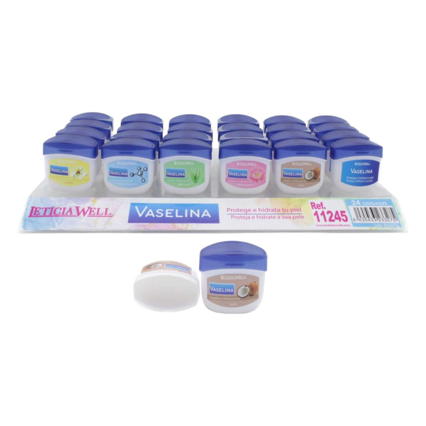 Vaselina Hidratante Aromatizada - LETICIA WELL