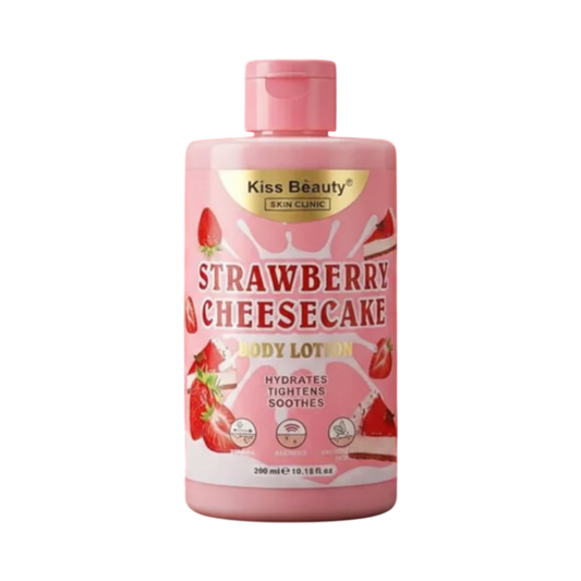 Loción Corporal Strawberry Cheesecake 360ml - KISS BEAUTY