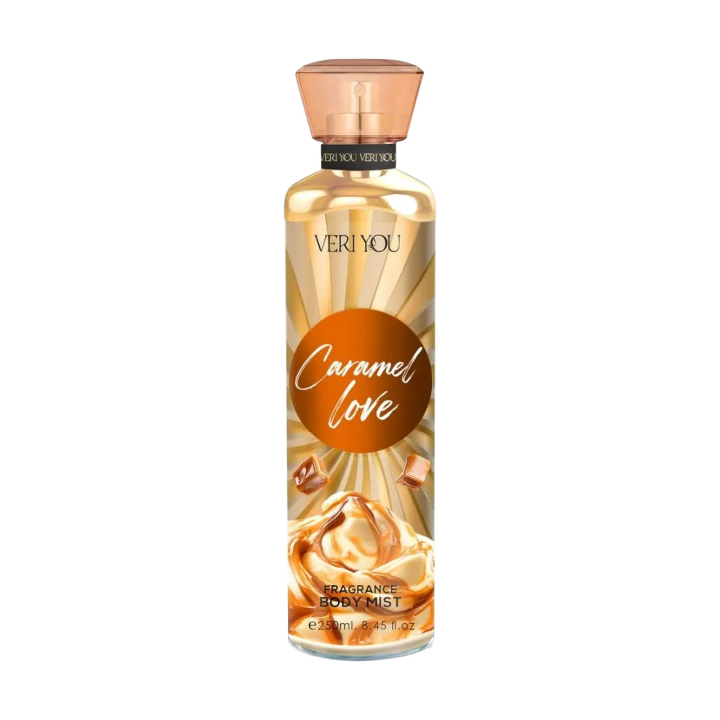 Bruma Corporal Caramel Love 250ml - VERI YOU