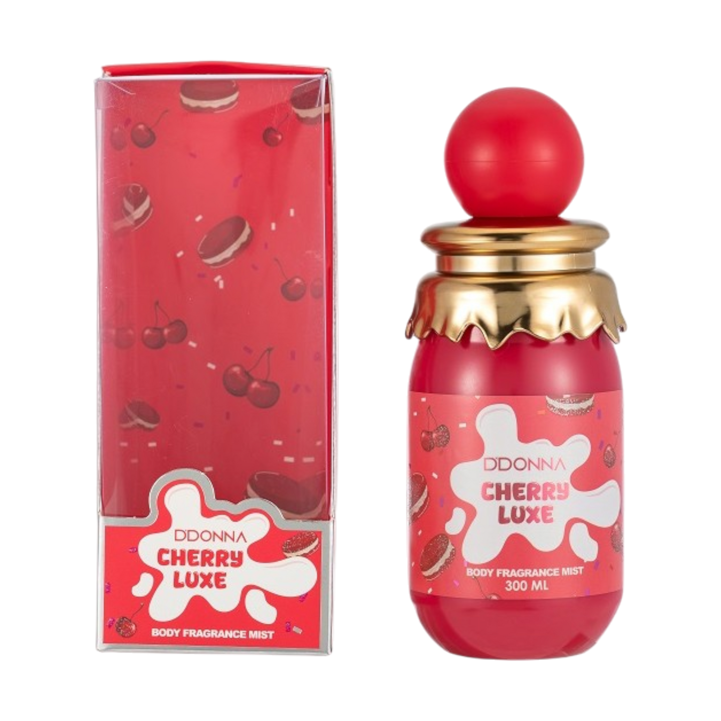 Body Mist Cherry Luxe 300ml - D´DONNA