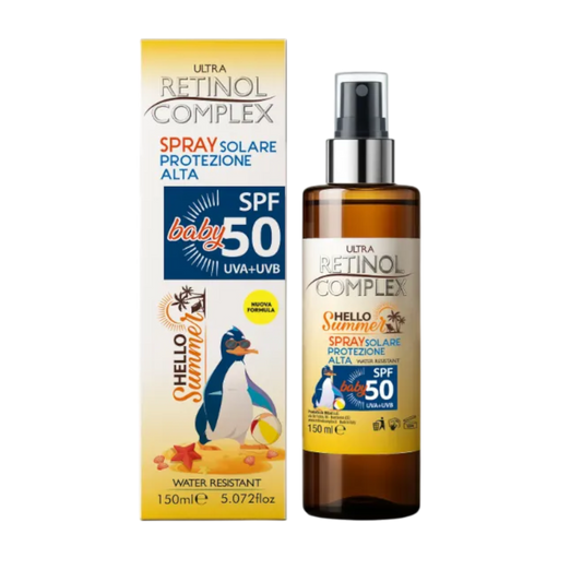 Protector Solar Baby SPF 50 Hello Summer 150ml Nueva Formula - ULTRA RETINOL COMPLEX