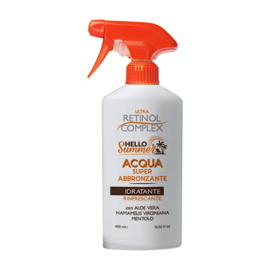 Agua Super Bronceadora 400ml - ULTRA RETINOL COMPLEX