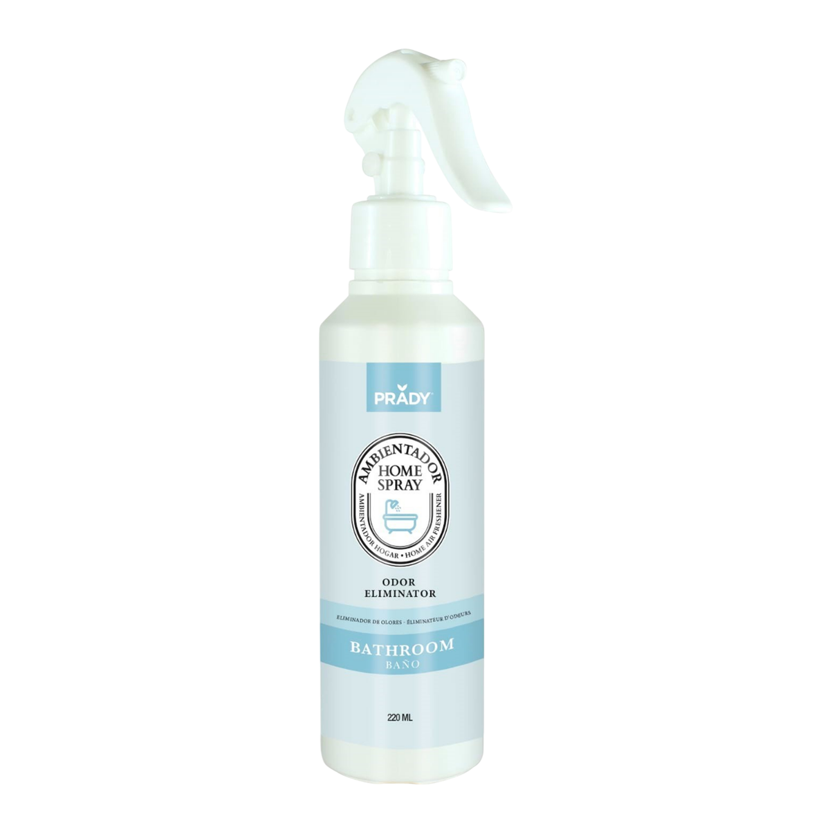 Ambientador Spray Eliminador de Olores Baño 220ml - PRADY