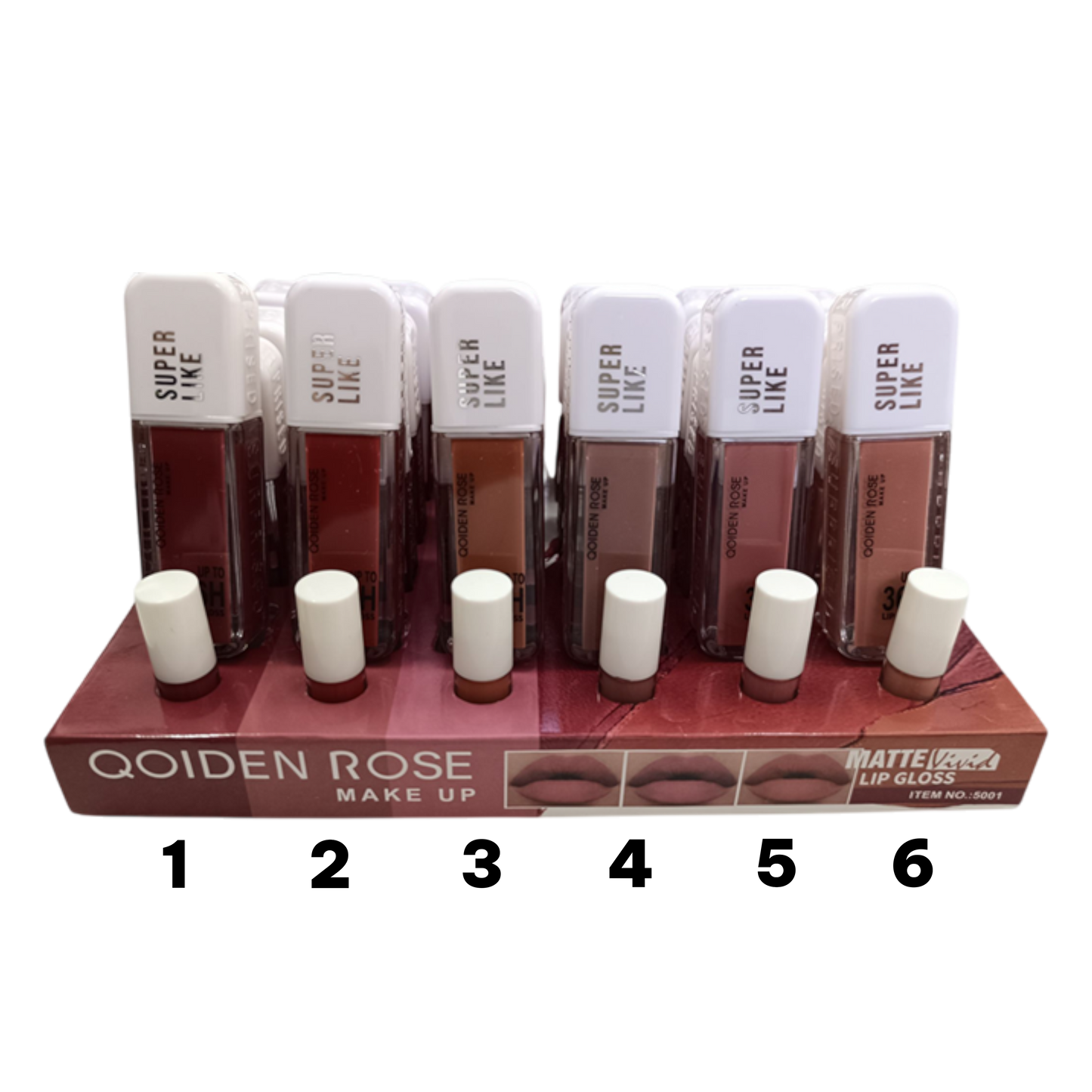 Labial Matte Vivid 36h - QOIDEN ROSE