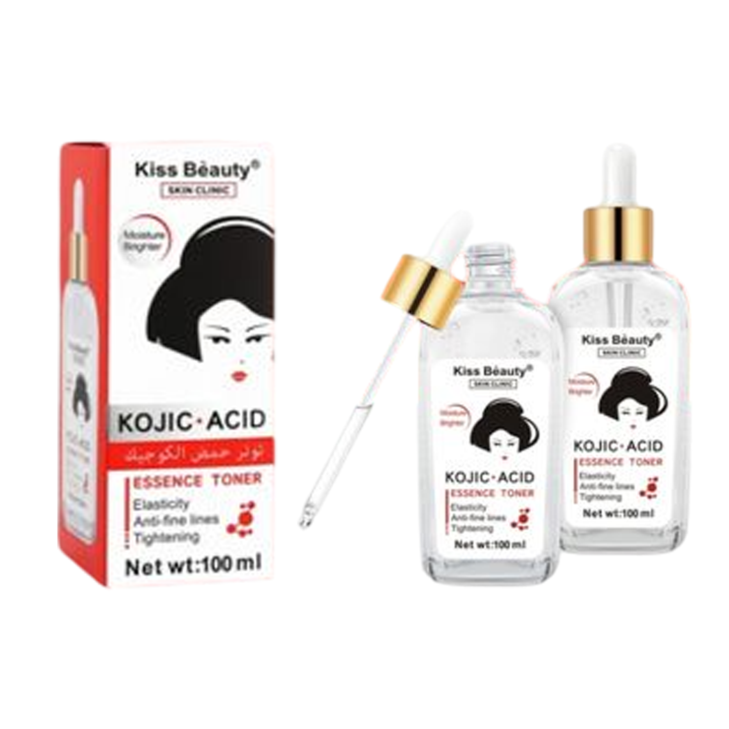 Tónico Facial Kojic Acid - KISS BEAUTY