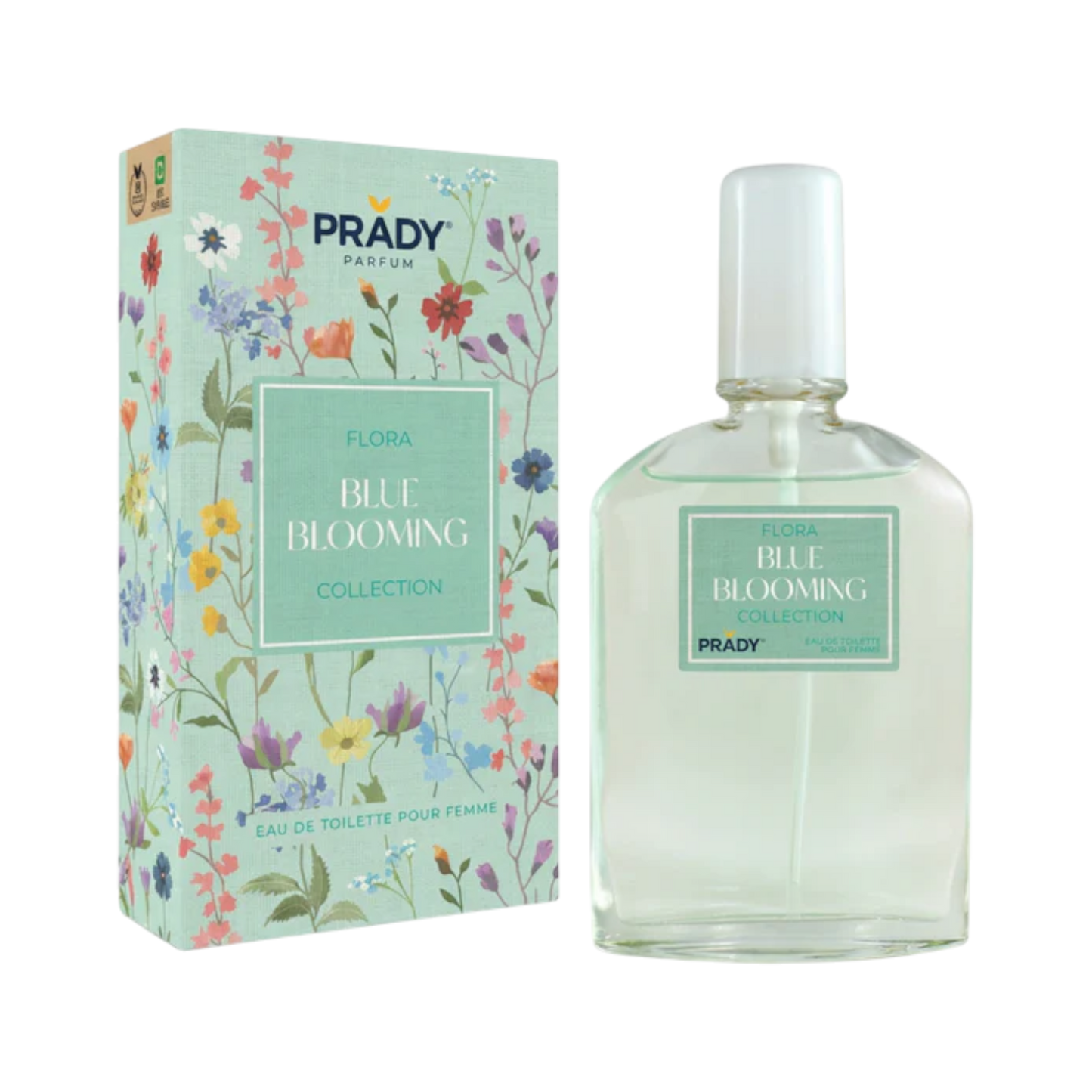Eau de Toilette Blue Blooming 90ml - PRADY